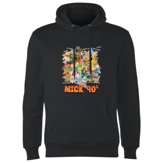 Nickelodeon Nostalgia Hoodie - Black - S