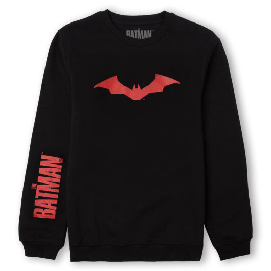 The Batman Bat Symbol Sweatshirt - Black - XS